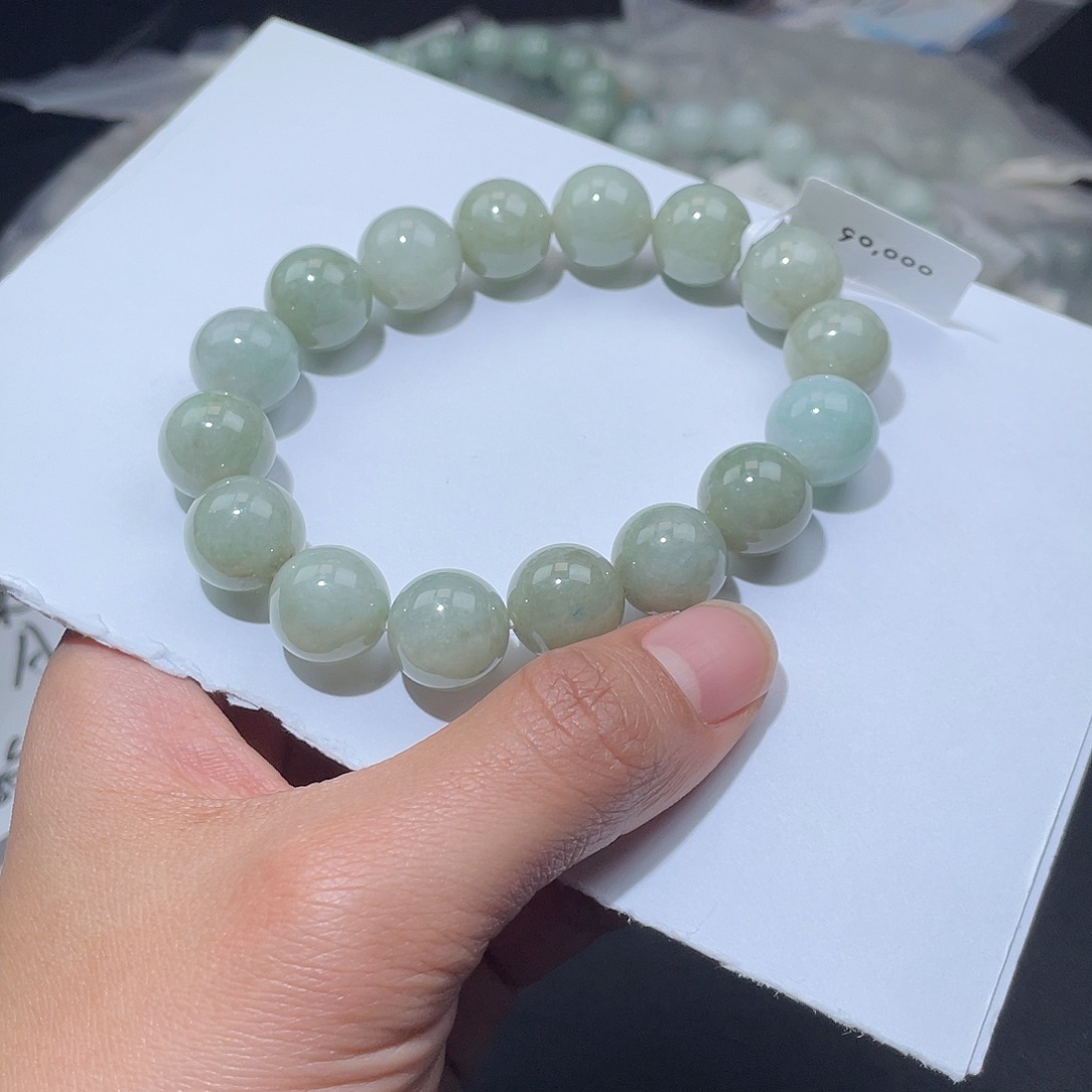 翡翠未镶嵌手链翡翠