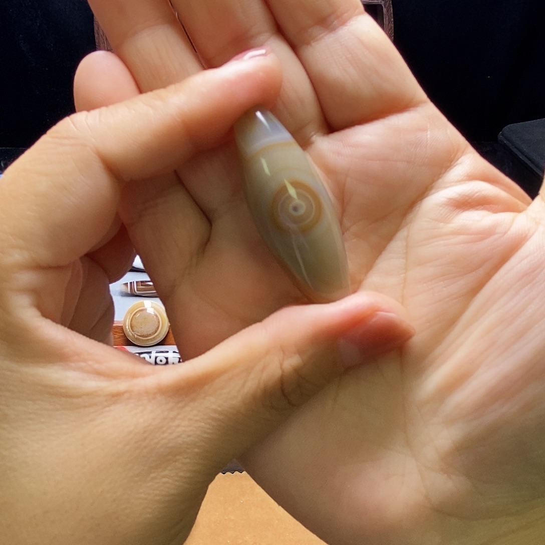 冷***瞳玛瑙/玉髓未镶嵌颈饰