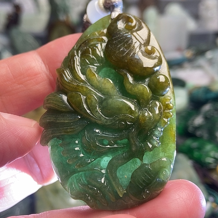 翡翠吊坠(不含链)未镶嵌