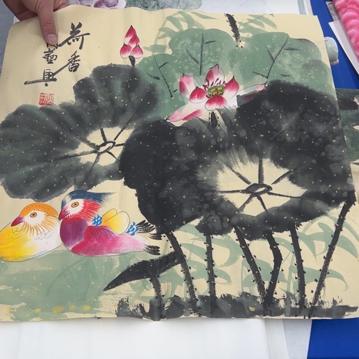 国画国画纯手绘作品