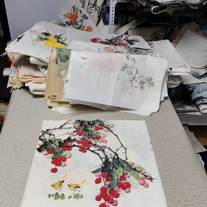 森****国画落款后台备注