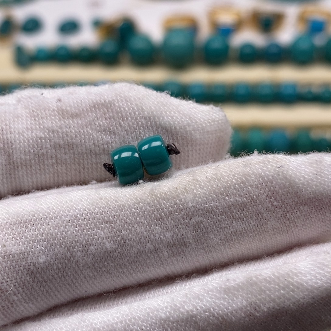 绿松石未镶嵌珠宝奇石5.6mm