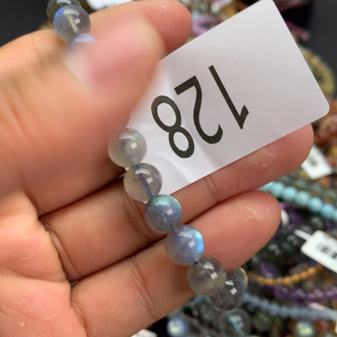 【闪购商品】拉长石手链未镶嵌手链