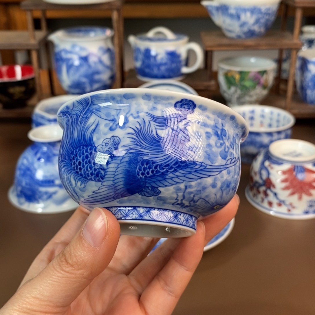 景德镇陶瓷手工手绘