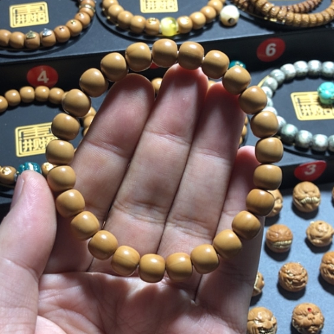 【闪购商品】猴头核桃手串老型