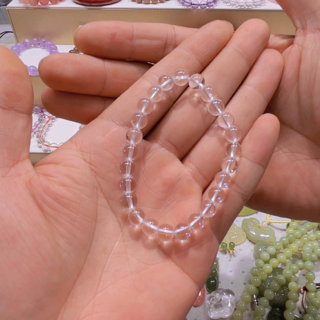 水晶手链未镶嵌卡8