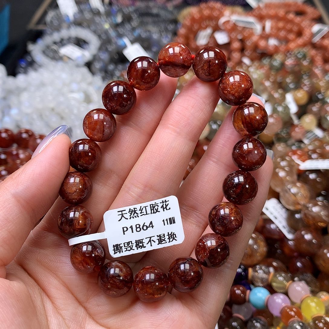 水晶手链未镶嵌，