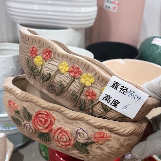 陶瓷外贸尾货多肉绿植陶瓷花盆