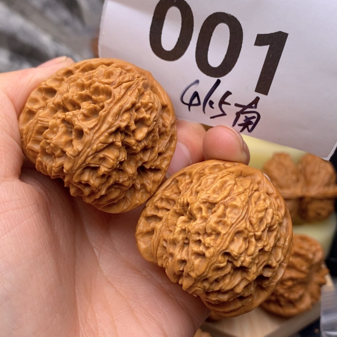 文玩核桃把件001号41.5南疆