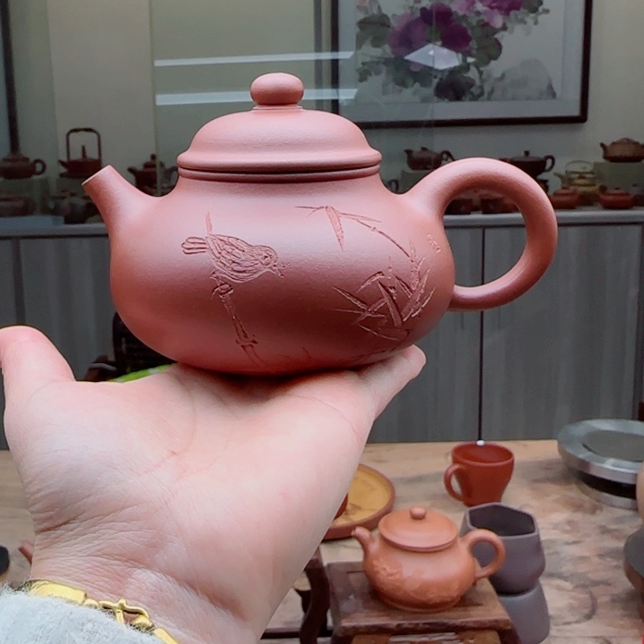 紫砂茶壶老清水249 c C双工微瑕一万赞福利