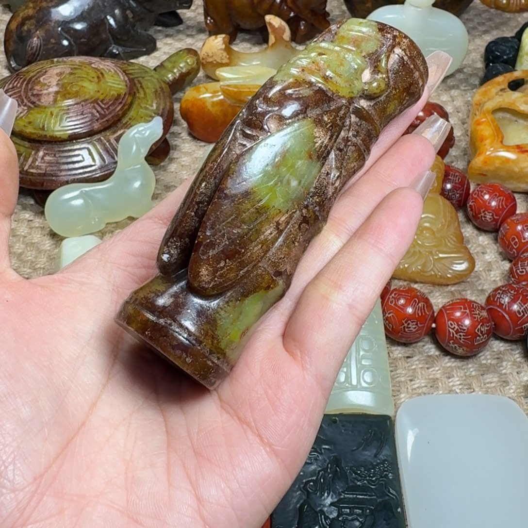 白玉菩提吊坠挂件