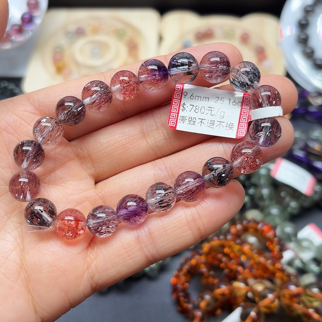 水晶手链未镶嵌水晶