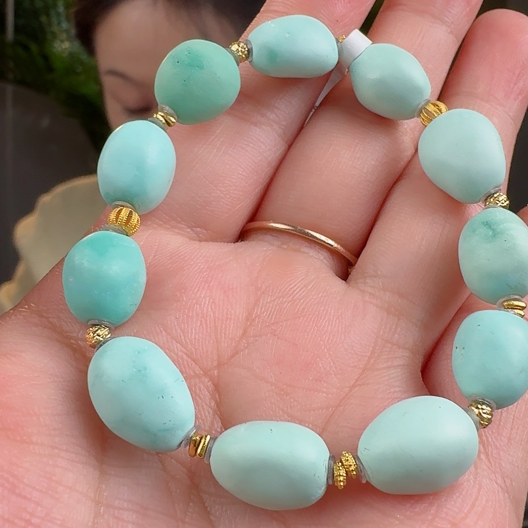 绿松石珠宝奇石未镶嵌