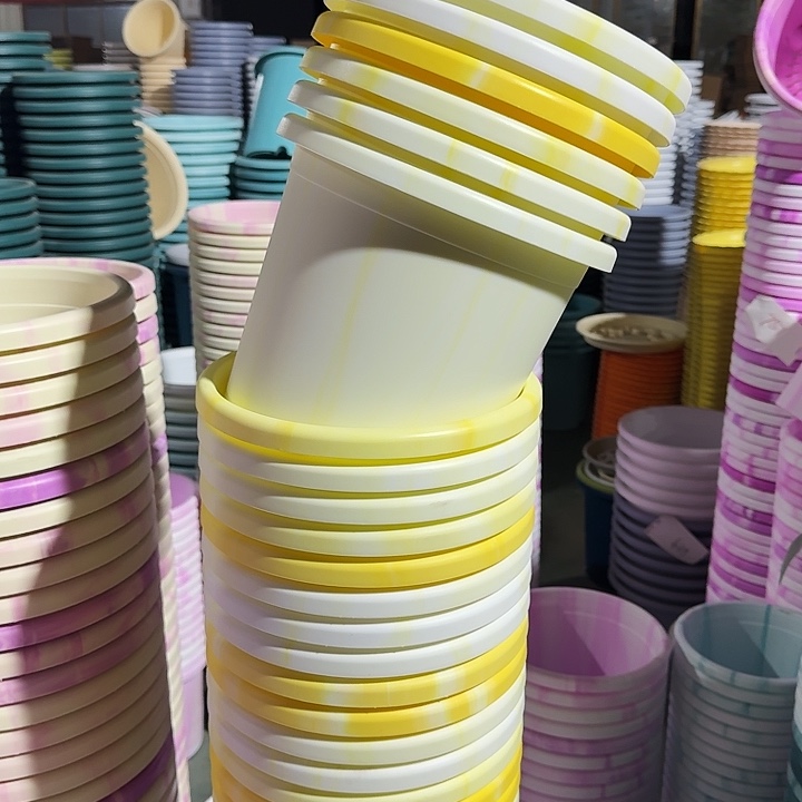 串色4#口径25浅黄色10个无托