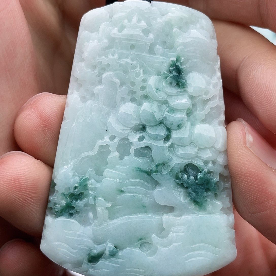 颈饰未镶嵌翡翠翡翠