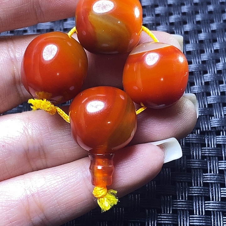 @***雪玛瑙/玉髓未镶嵌颈饰