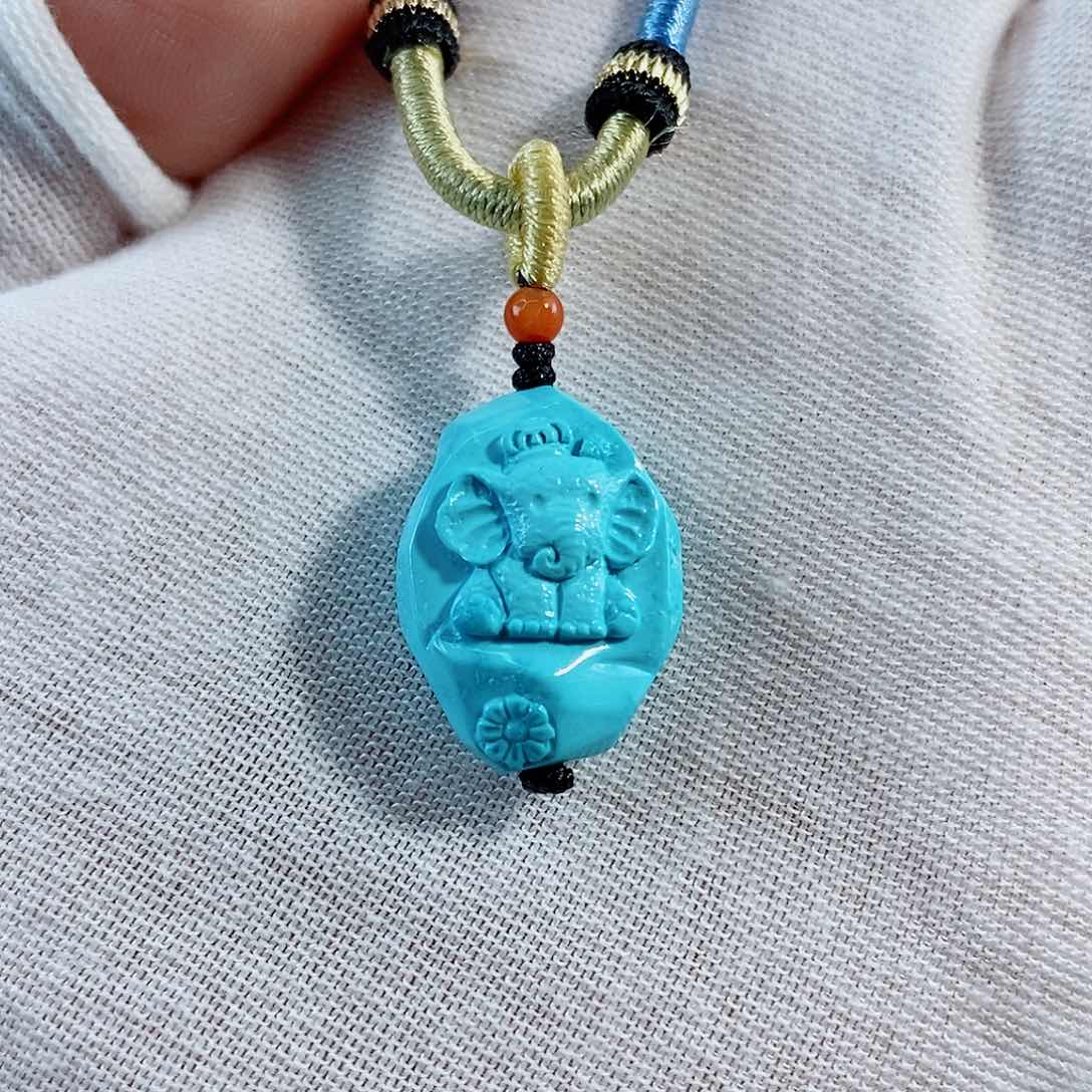 未镶嵌绿松石珠宝奇石