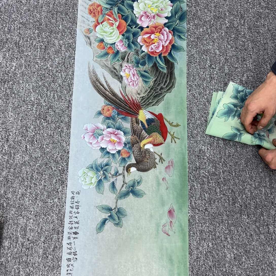 国画纯手绘字画宣纸