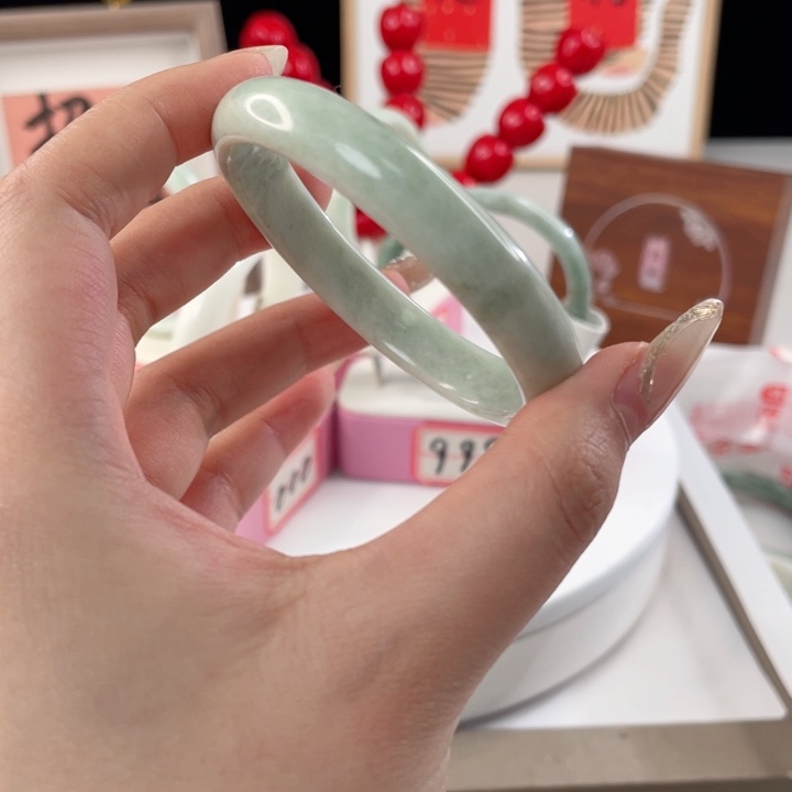 蓝田玉（蛇纹石化大理石玉）手镯未镶嵌@****啊