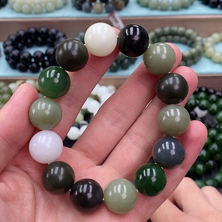 和田玉手链未镶嵌