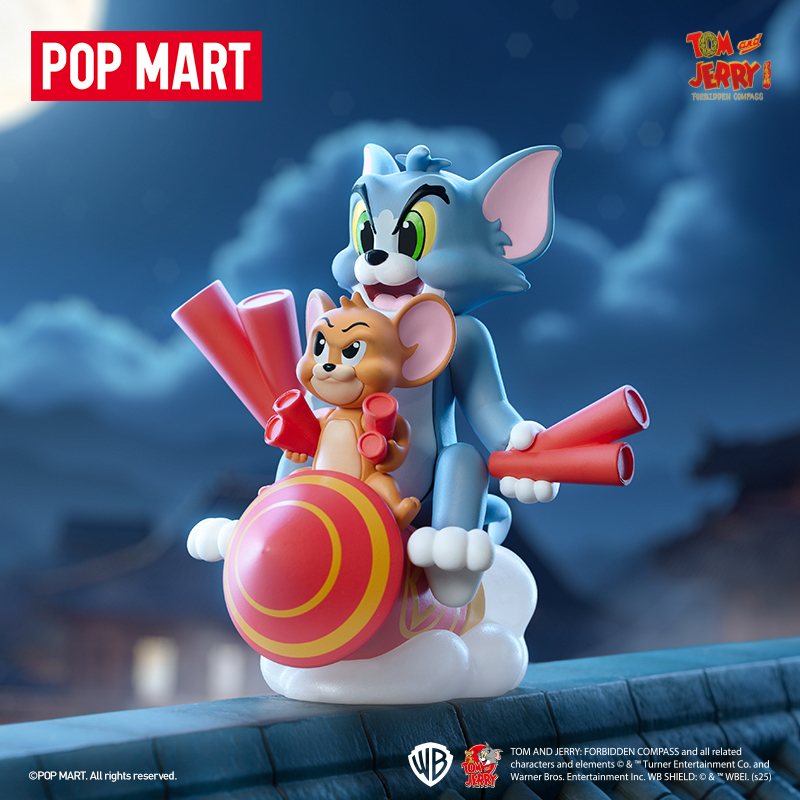 泡泡玛特猫和老鼠：星盘奇缘系列手办盲盒摆件