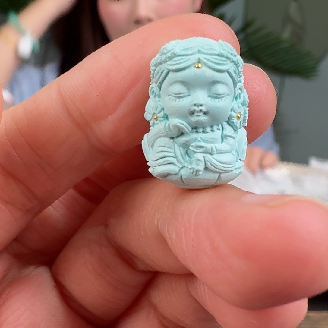 绿松石珠宝奇石未镶嵌