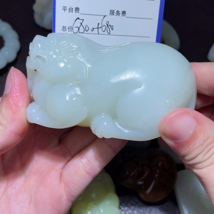 达***罗和田玉未镶嵌手串