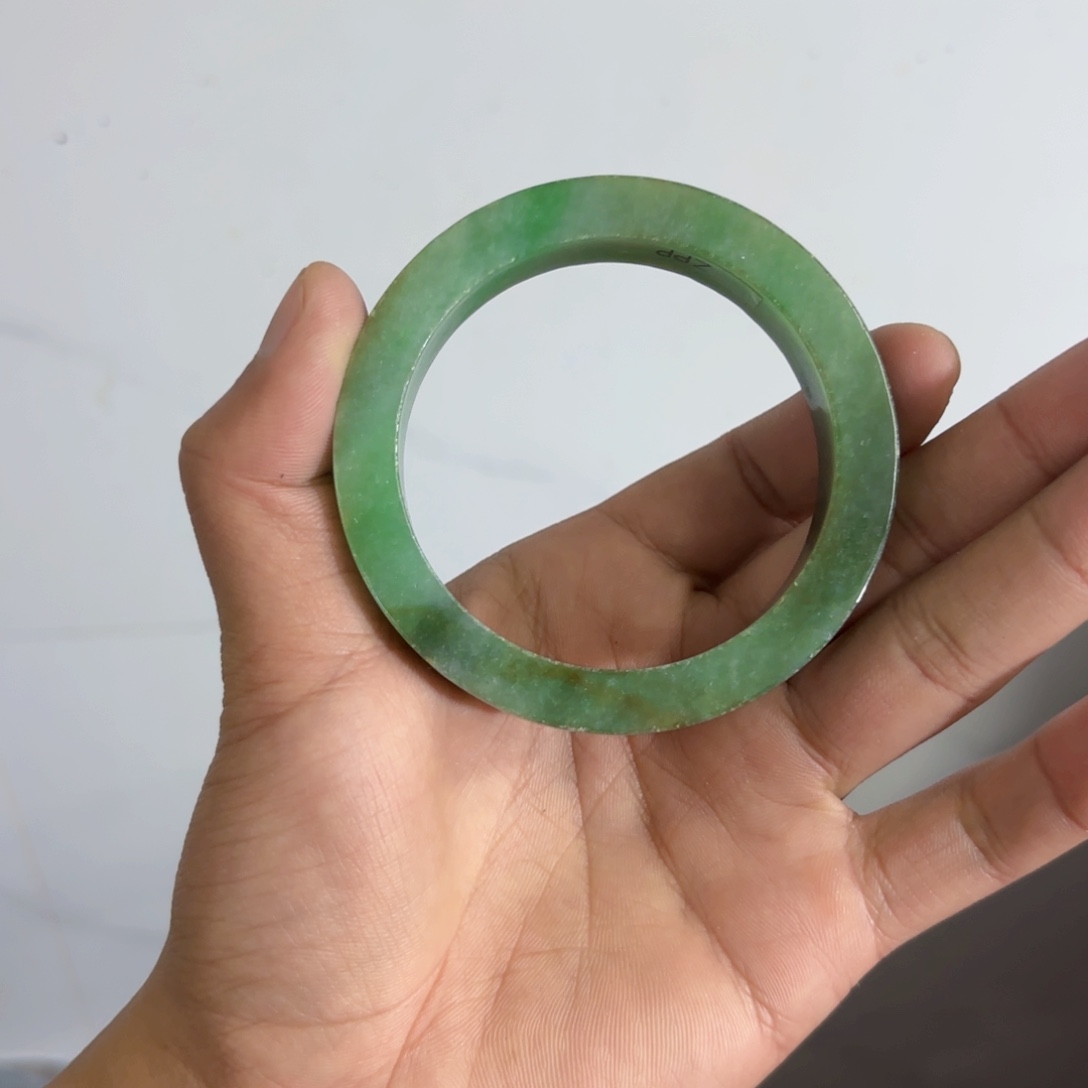 定制翡翠手镯56未镶嵌N**o