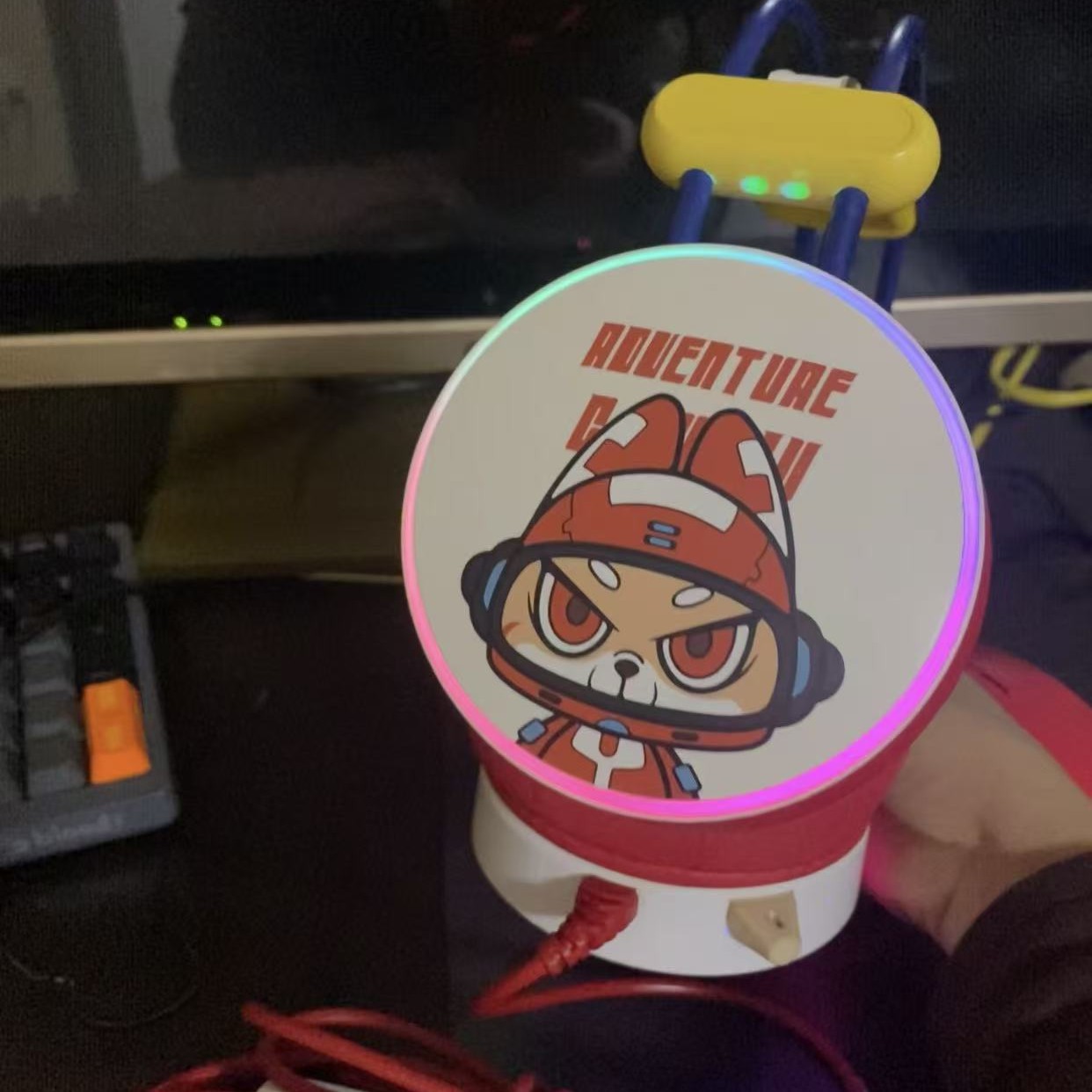 9新 达尔优 9新CH426PRO天狼星7.1声道游戏耳机可外放声音新耳套