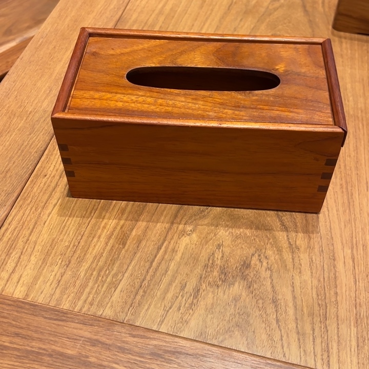 紫檀木类成套家具非洲红花梨纸巾盒