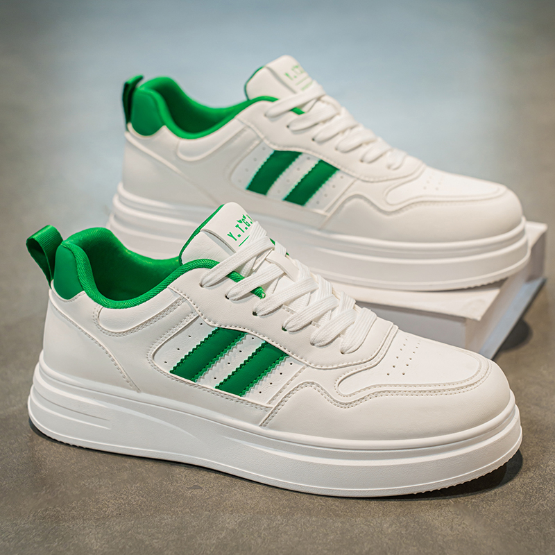 板鞋透气厚底潮鞋休闲板鞋夏季系带夏季男士韩版鞋子男韩版