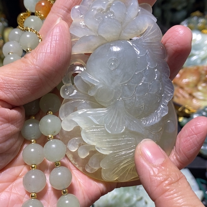 岫玉岫玉吊坠未镶嵌