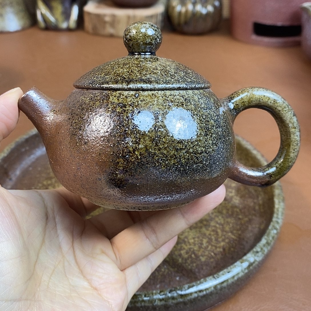 壶柴烧粗陶泡茶壶一物一拍150