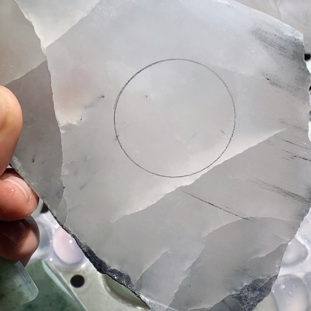 像***风定制石英质玉未镶嵌纯天然俄料纯天然俄料