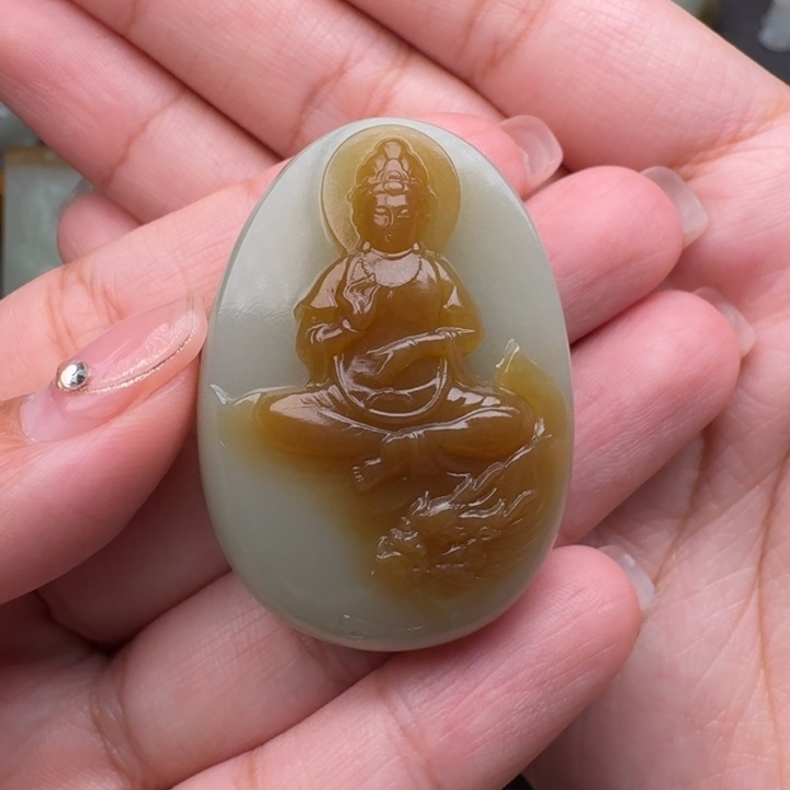 和田玉颈饰未镶嵌岁**声