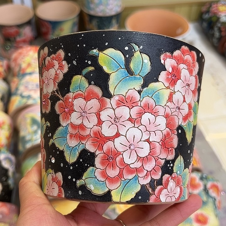 景德镇陶瓷花盆景德镇陶瓷花盆