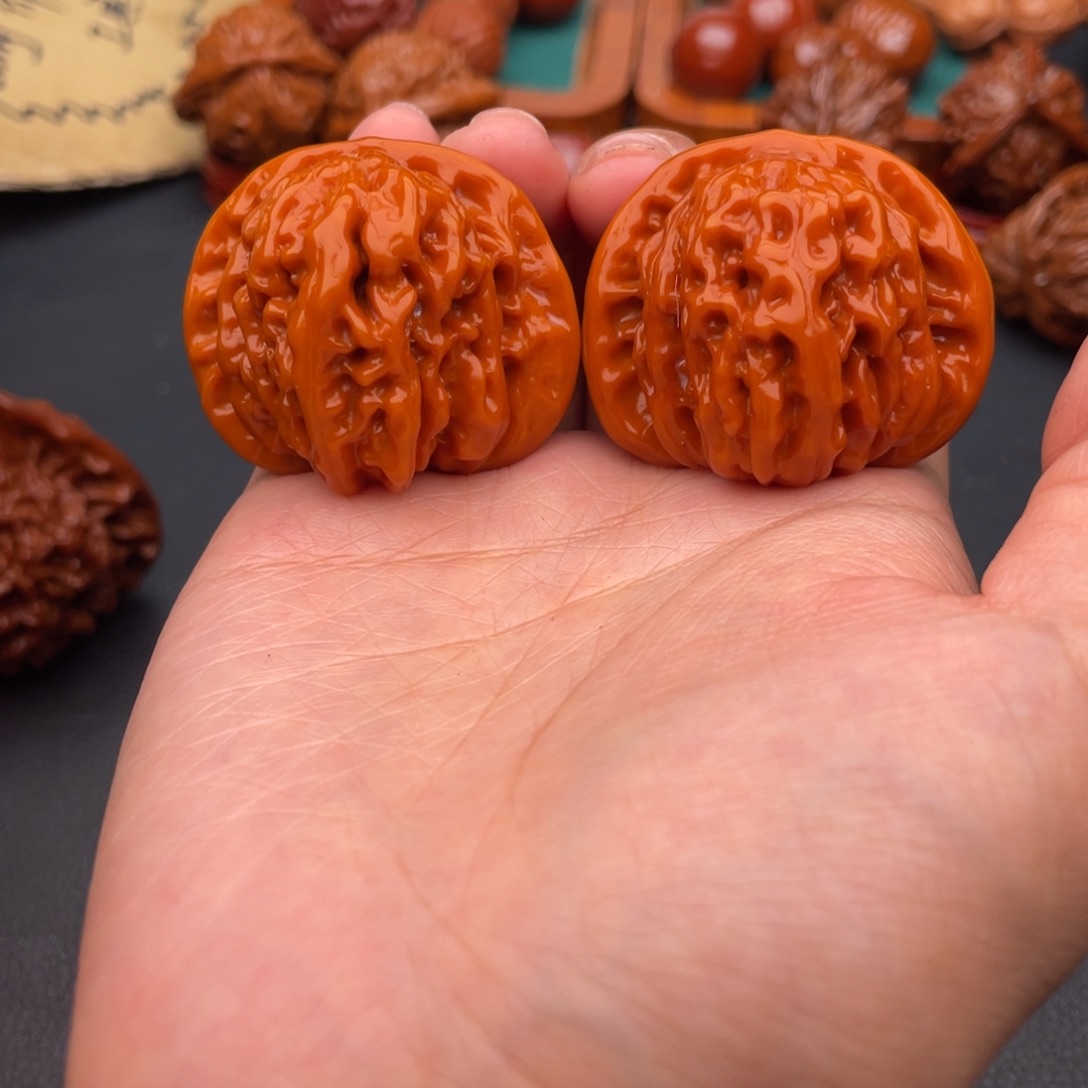 文玩核桃把件四座楼