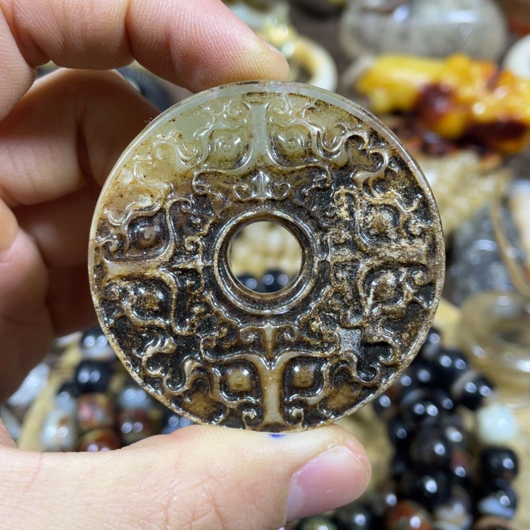 和田玉吊坠(不含链)未镶嵌