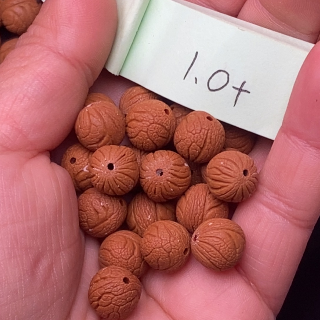 秦岭龙纹桃核22颗