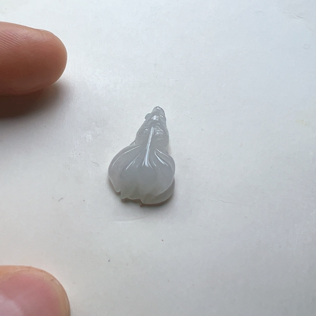 颈饰未镶嵌翡翠缅甸翡翠A货金鱼