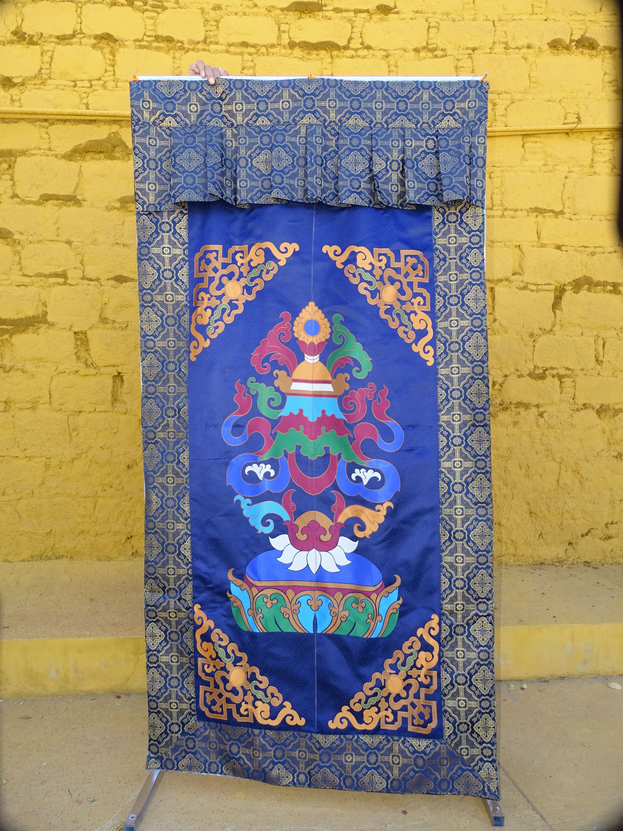 藏式纯手工缝制门帘四季通用适合客厅家用轻奢复古风格