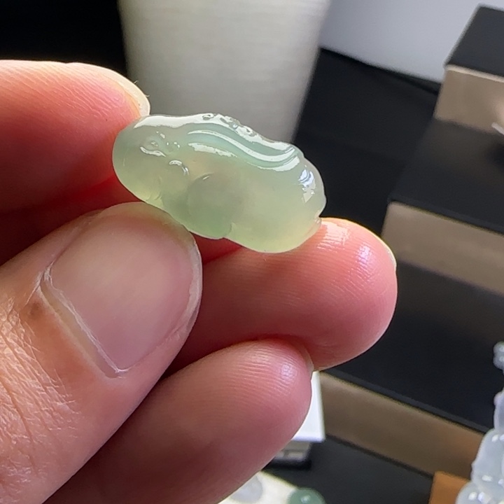 未镶嵌定制翡翠兔子