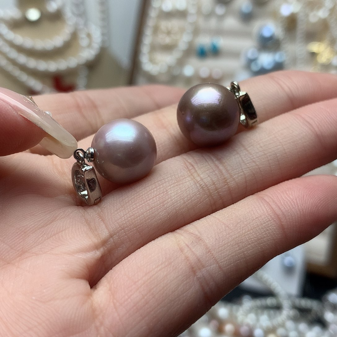 淡水珍珠12-13未镶嵌w85吊坠