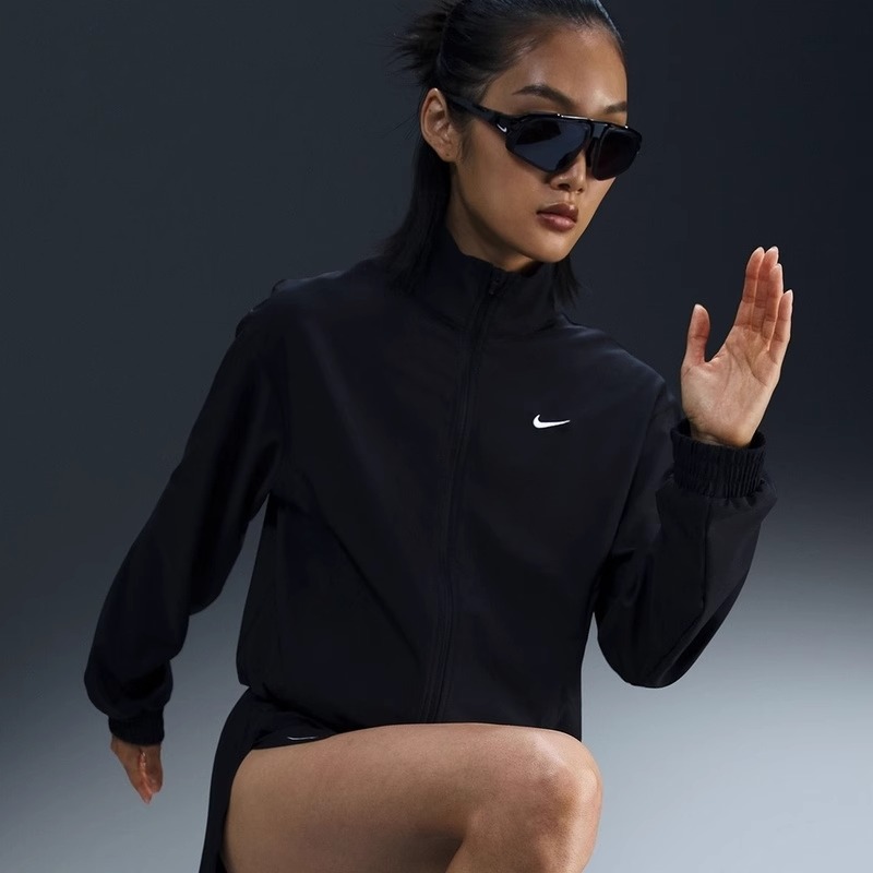 Nike耐克正品2025新款女士梭织运动服柔软耐穿训练立领外套HQ3368