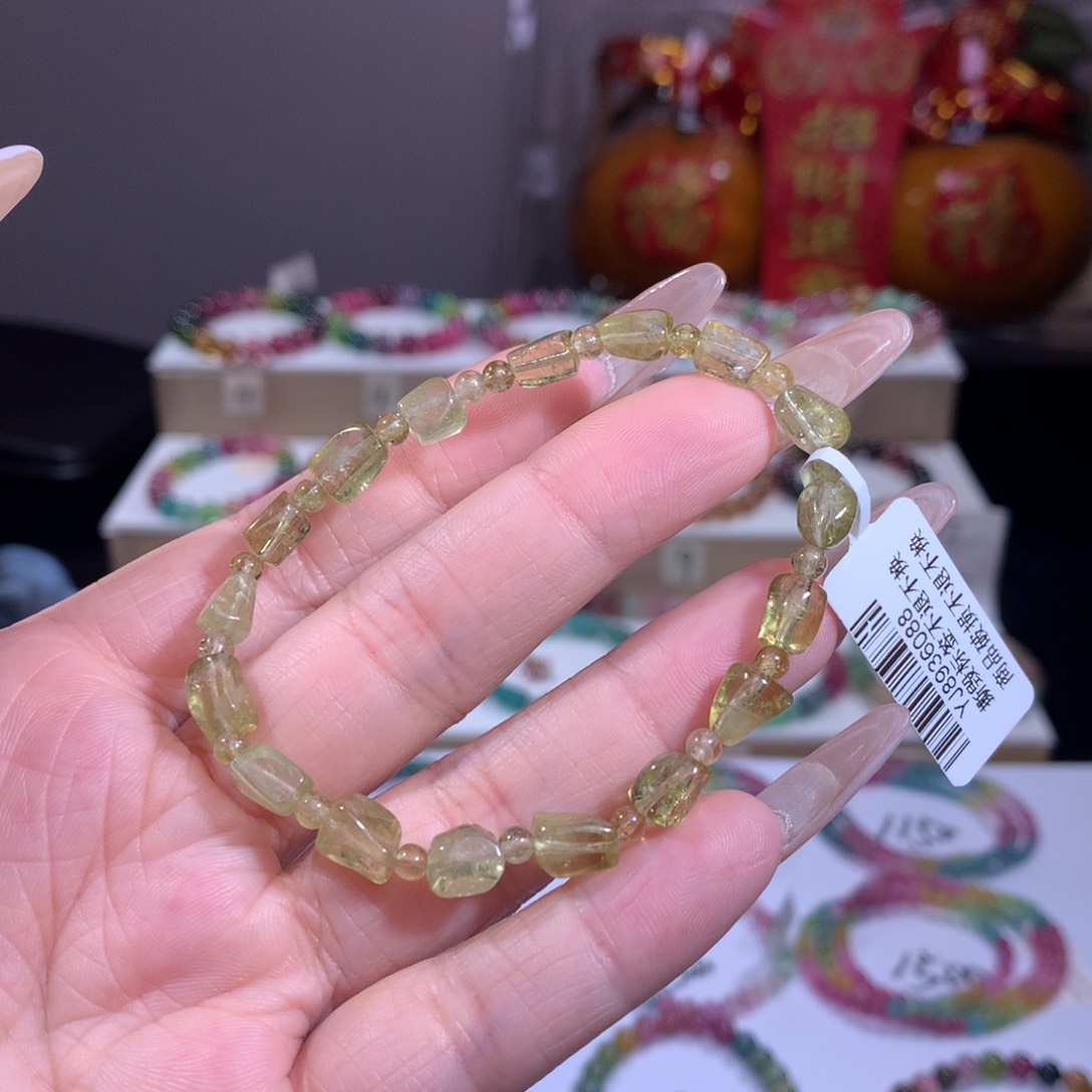 碧玺手链未镶嵌碧玺