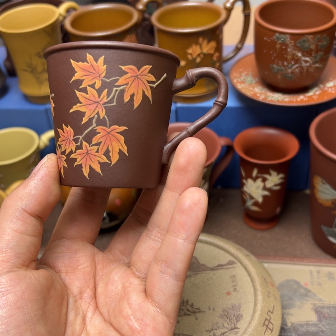 紫砂茶杯紫砂主人杯100cc