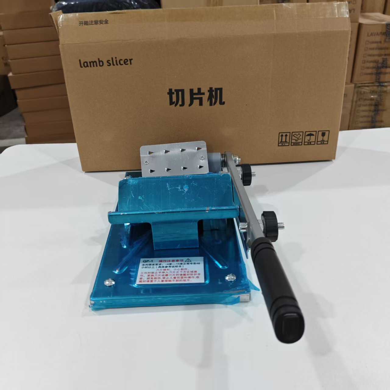 家用自制肉卷切片机手动【包装不好】