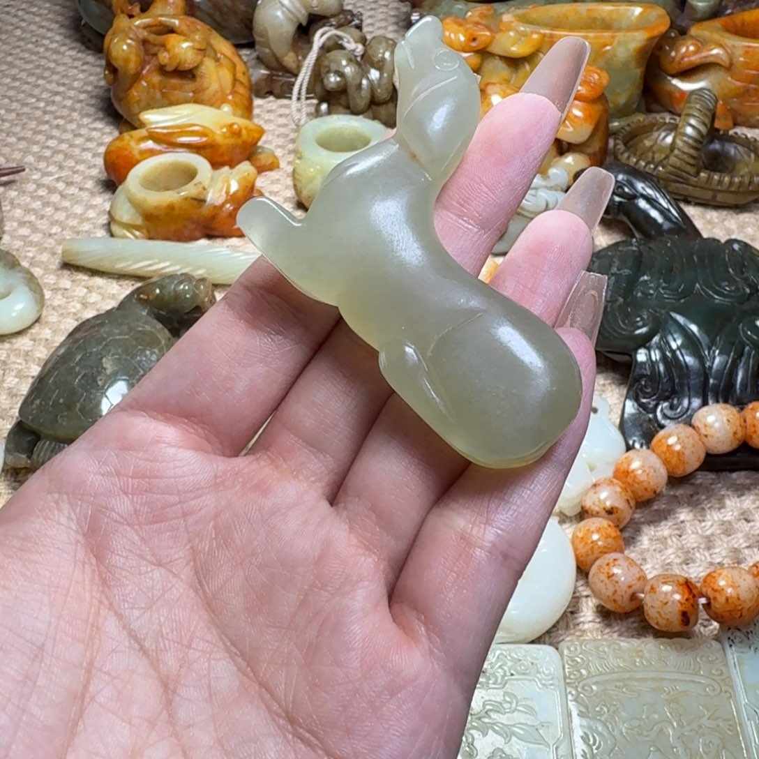 白玉菩提吊坠挂件