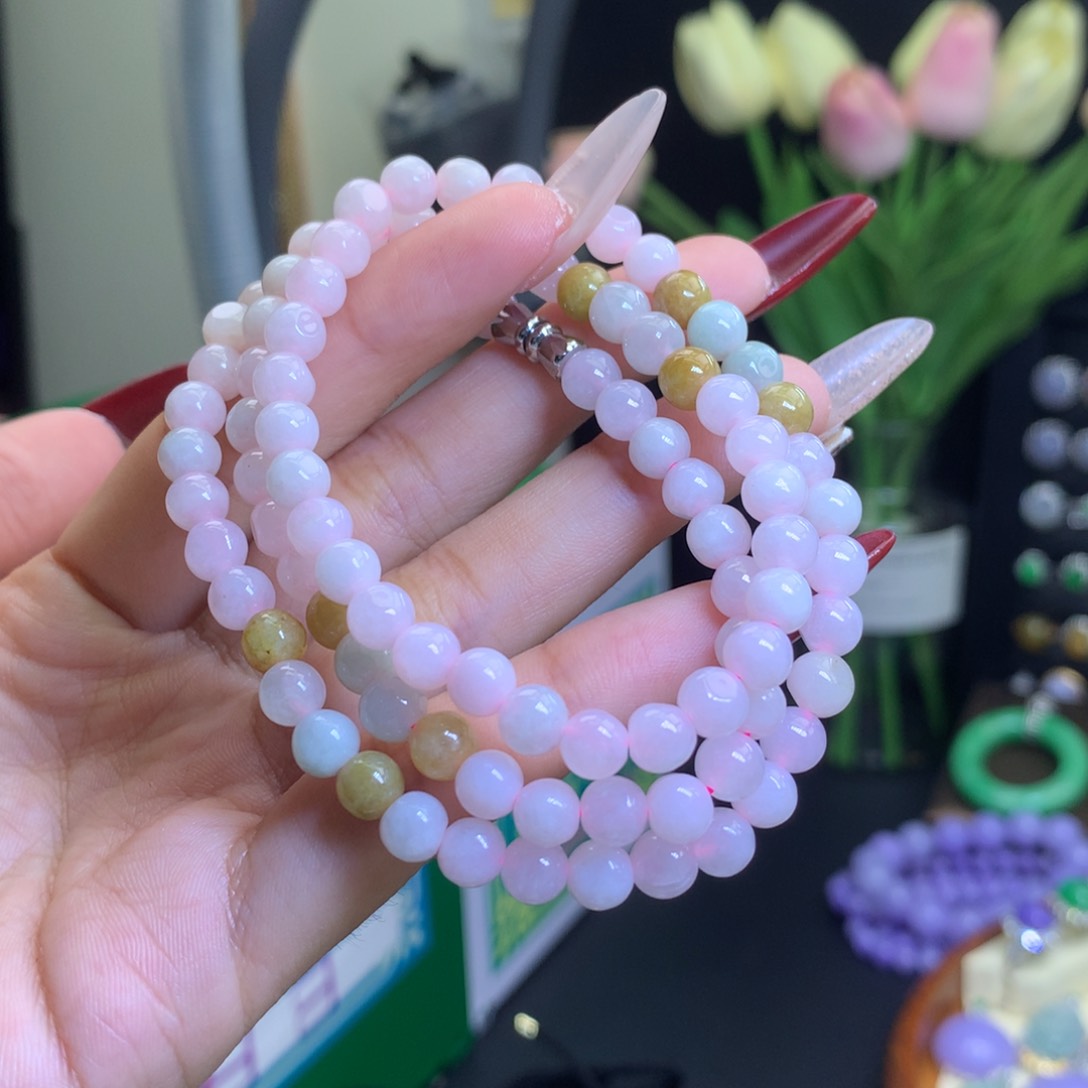 翡翠颈饰未镶嵌天然