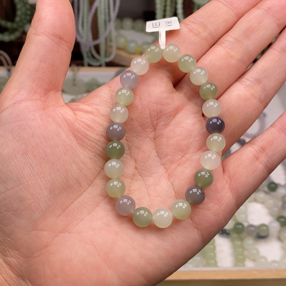 和田玉手链未镶嵌安*?